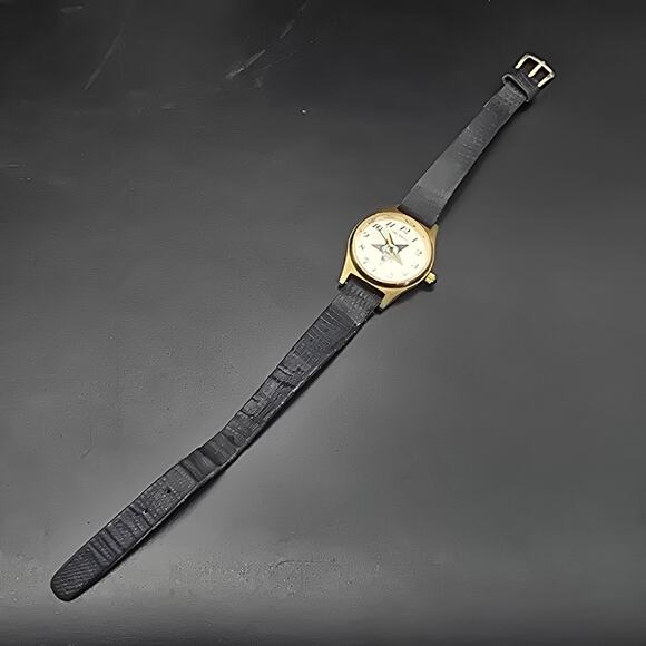Vintage Helbros Order of Eastern Star Watch Black Band